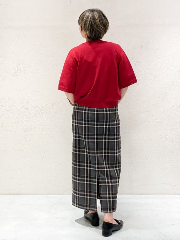 ばっちょさんの「grove｜ラフだけどおしゃれ　チュールレイヤードTシャツ」を使ったコーディネート