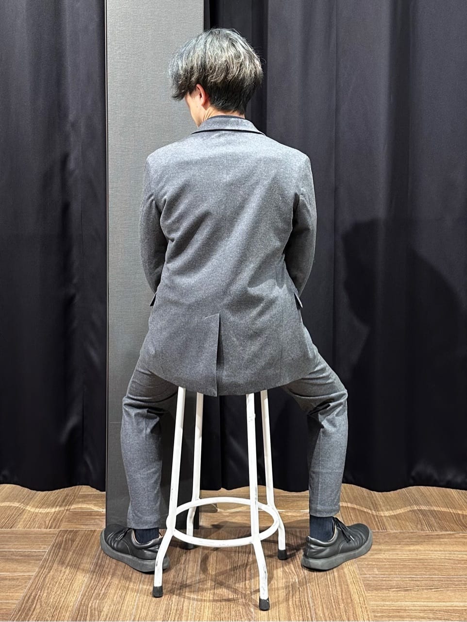tomoyaさんの「THE SHOP TK｜起毛TRジャージジャケット 【洗濯機OK／ストレッチ／セットアップ可】」を使ったコーディネート