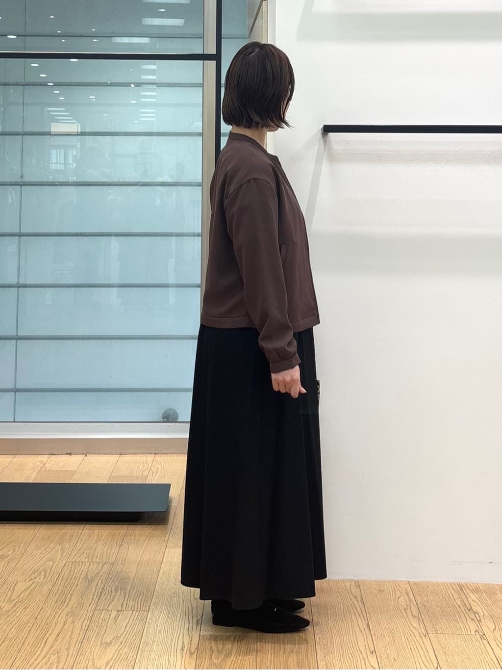 asamiさんの「INDIVI｜【UVケア】エアリージョーゼット キャミワンピース」を使ったコーディネート