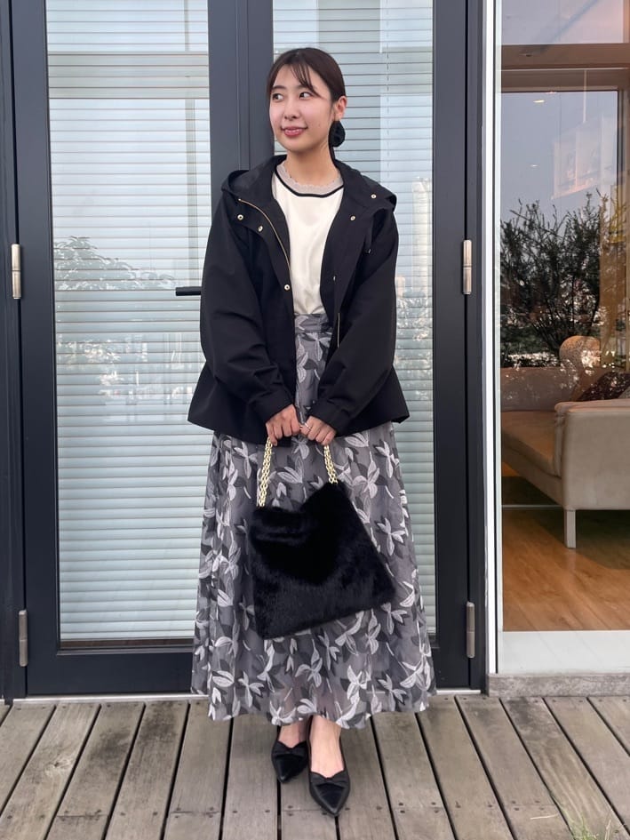 abeさんの「Couture brooch｜カットパイピングリボンパンプス」を使ったコーディネート