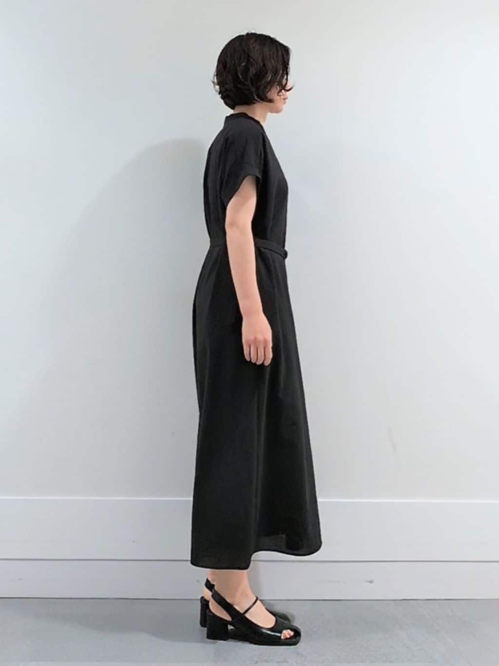 ミズタさんの「UNTITLED｜【UV/はっ水】リラククールワンピース」を使ったコーディネート