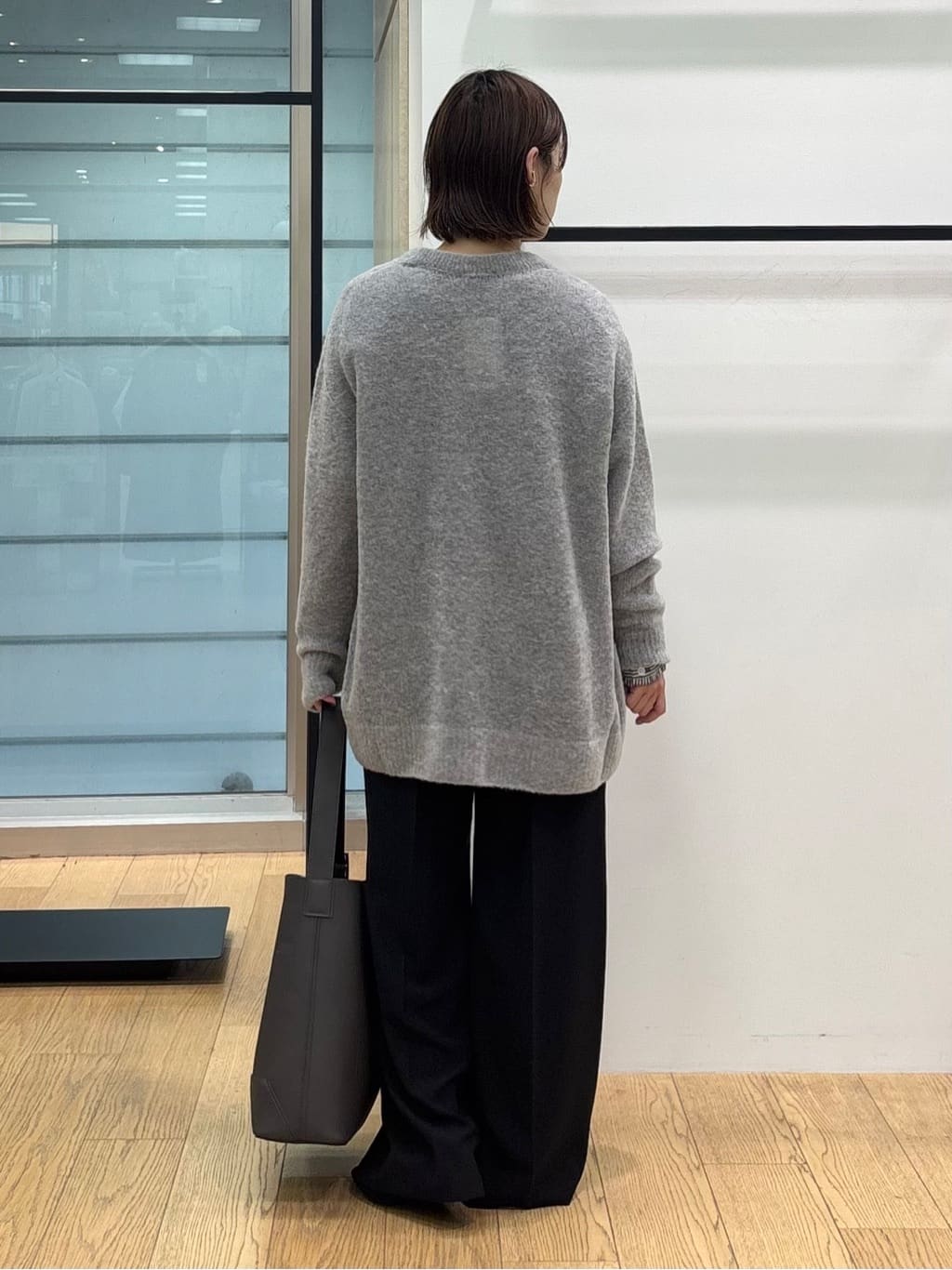 asamiさんの「INDIVI｜【洗える】胸元タックフリル長袖ブラウス」を使ったコーディネート