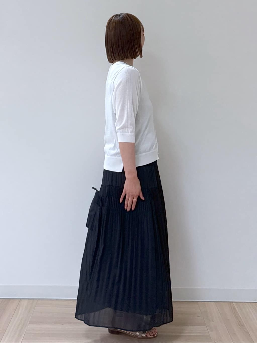 amiさんの「Reflect｜◆【洗える】ベーシックカラータンクトップ」を使ったコーディネート