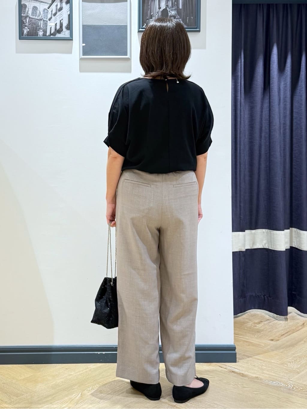 Lilyさんの「grove｜ロープベルトで差がつく 洗練リラックスパンツ」を使ったコーディネート