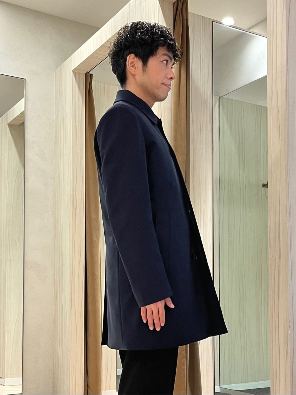 URAさんの「TAKEO KIKUCHI｜【Sサイズ～】尾州織 ピンヘッドムリネ ジャケット」を使ったコーディネート