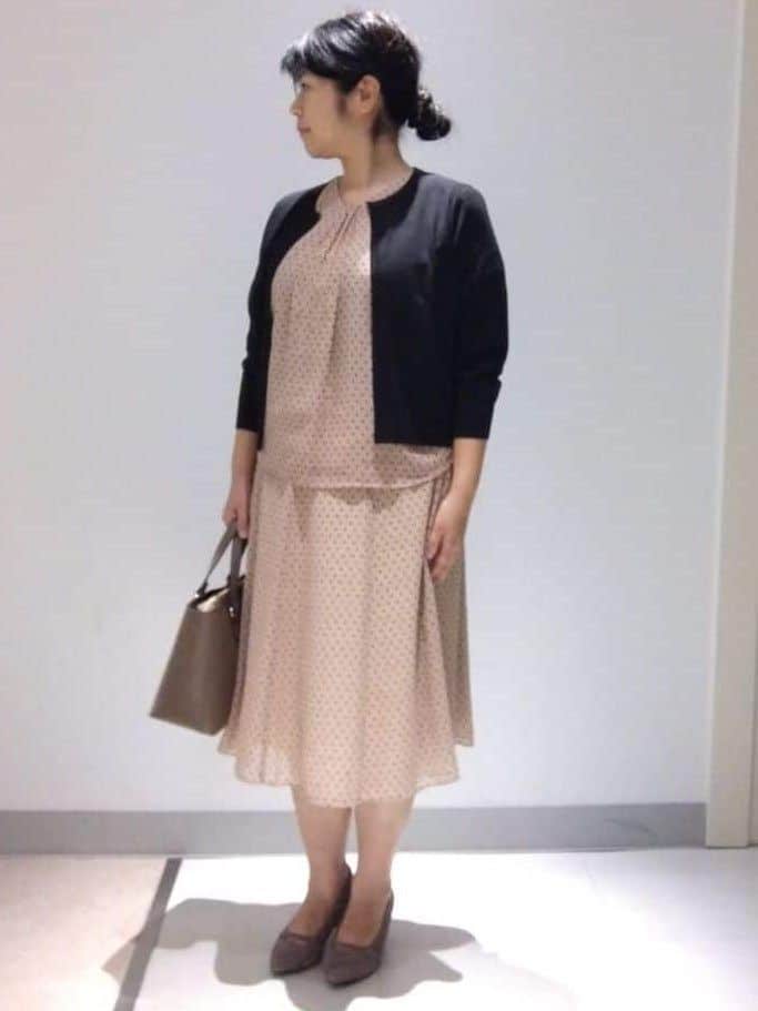 sakoさんの「Reflect｜【マシンウォッシュ可／セットアップ可】コツキ柄プリントブラウス」を使ったコーディネート