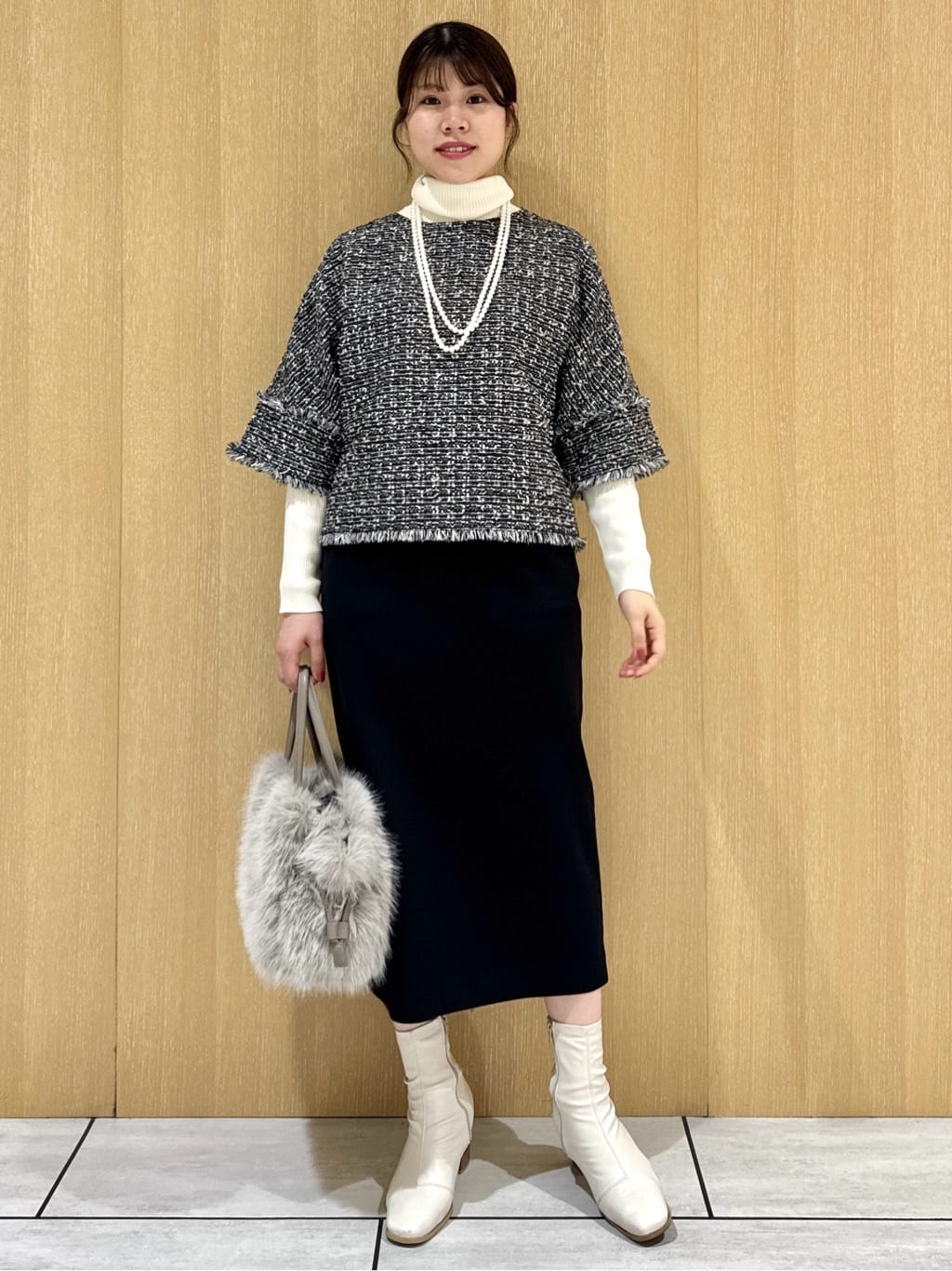 nanaさんの「UNTITLED｜【ロング丈/軽やか】テーラード　リバーコート」を使ったコーディネート