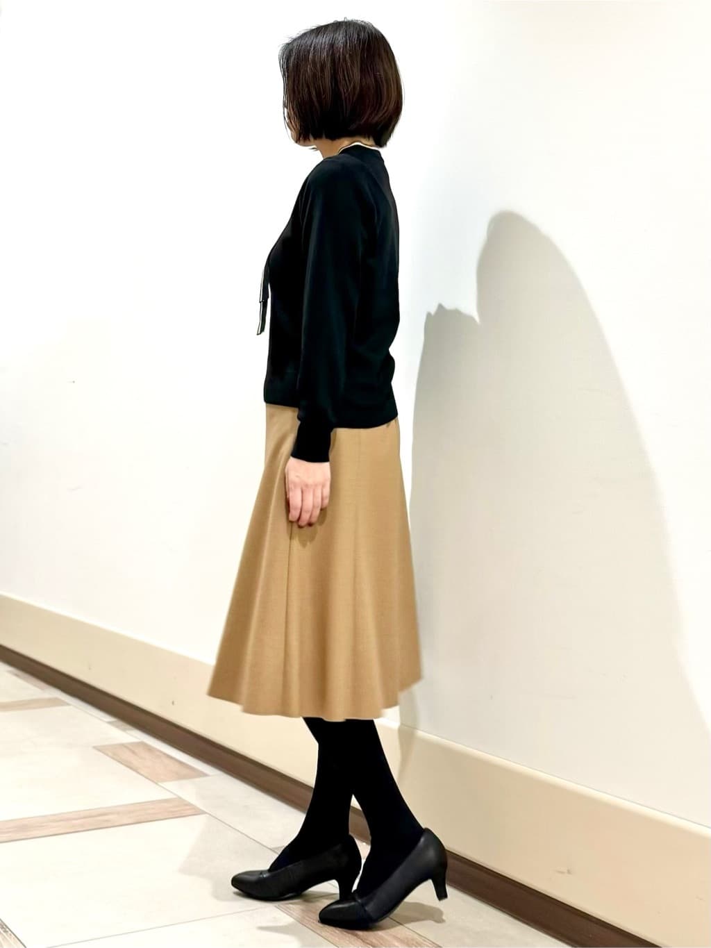 kaeさんの「Reflect｜【選べる5色◎】フレアフリュイドスカート」を使ったコーディネート