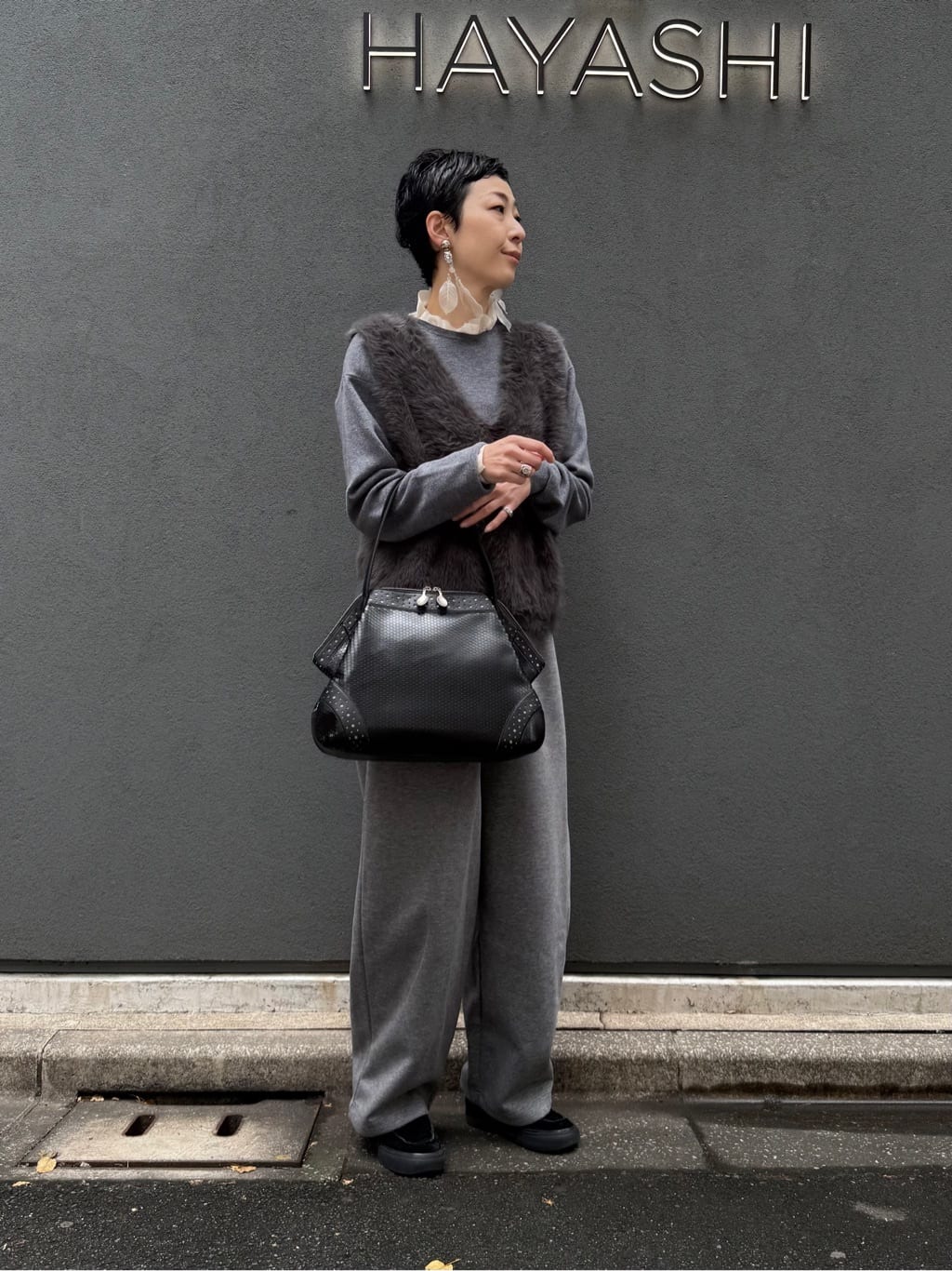 Kさんの「HIROKO HAYASHI｜CARDINALE（カルディナーレ）ボストンバッグ」を使ったコーディネート