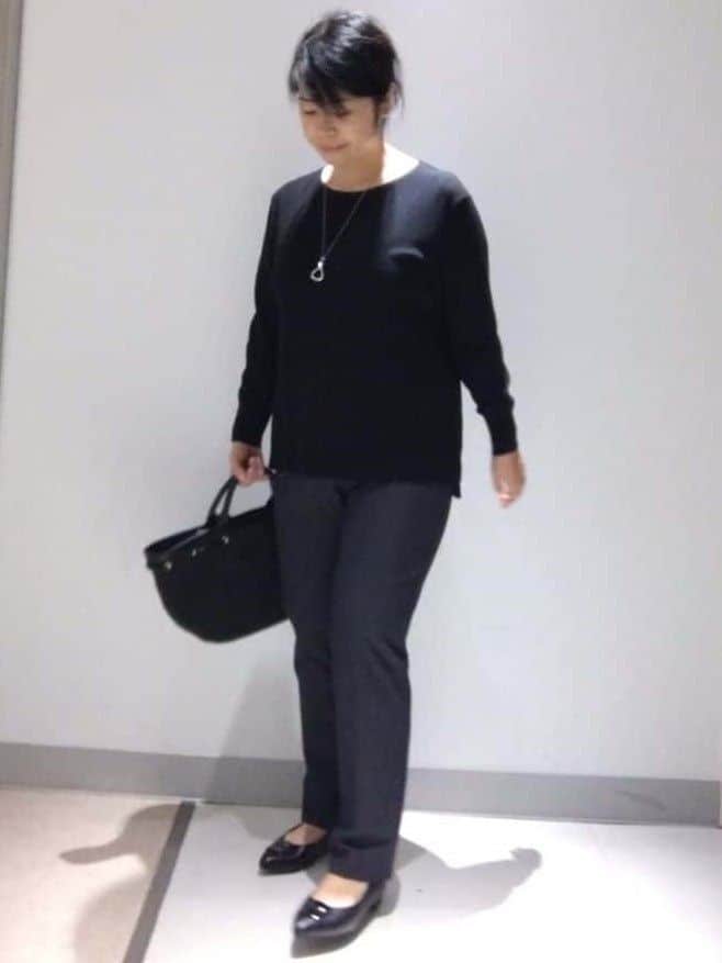 sakoさんの「Reflect｜【ちくちくしない／アンサンブル可／通勤におすすめ◎】オフボディ着流しカーディガン」を使ったコーディネート