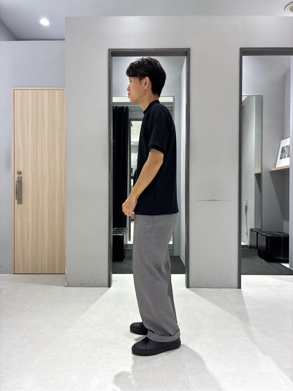 わいずみさんの「TAKEO KIKUCHI｜【360&deg;ストレッチ／セットアップ対応】None Of Stress ジャケット」を使ったコーディネート