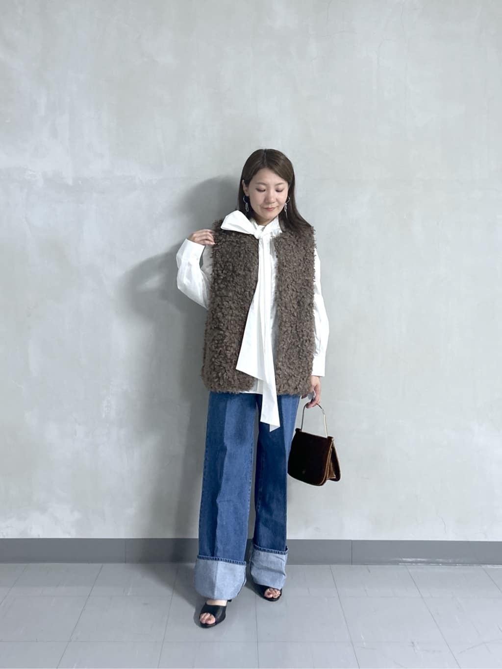 takaさんの「INDIVI｜ロールアップデニム」を使ったコーディネート