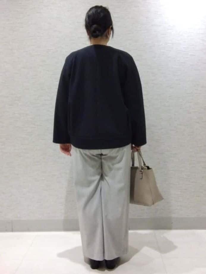 sakoさんの「Reflect｜【ゆったりシルエット】ジャージメルトンコクーンジャケット」を使ったコーディネート