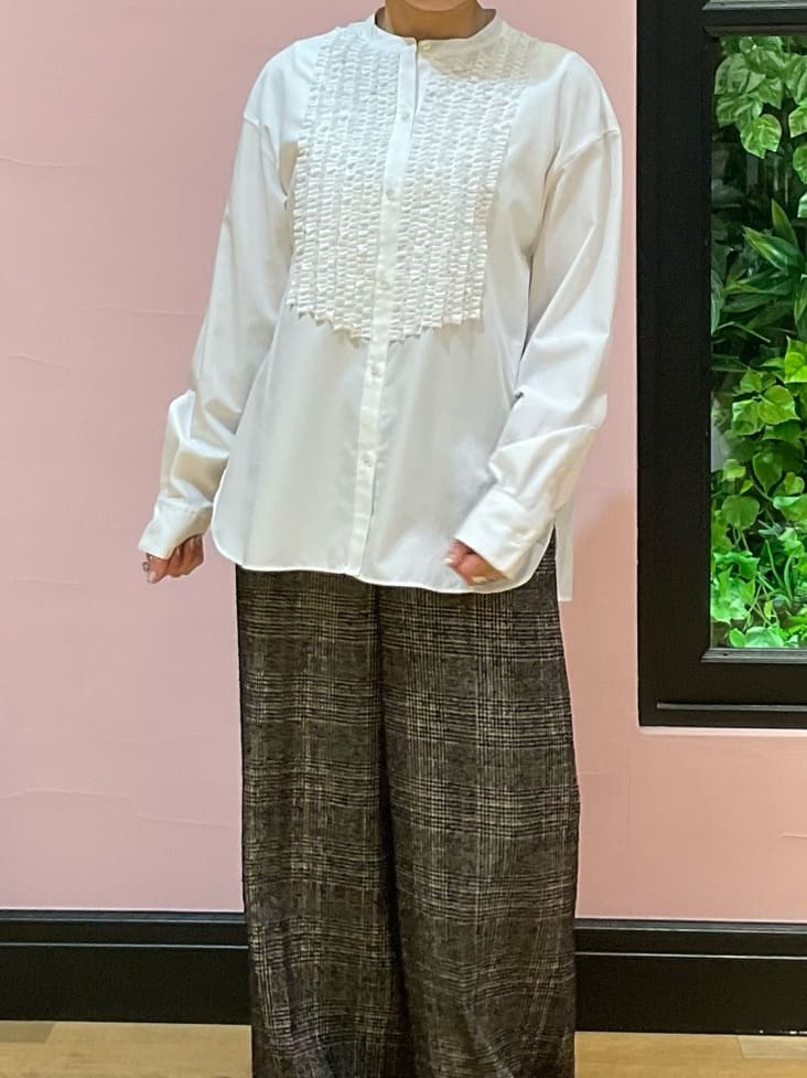 ogataさんの「DRESSTERIOR｜ループグレンチェックジャケット」を使ったコーディネート