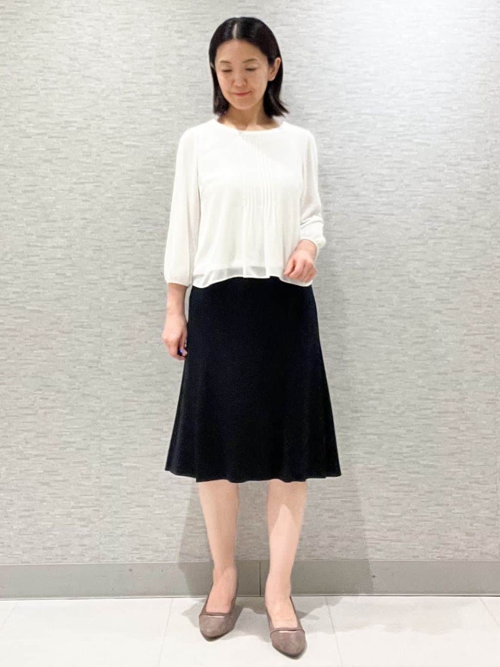 marikoさんの「Reflect｜【SS-4Lサイズ】匠ジャケット／ベーシックテーラード／WEB先行カラーあり」を使ったコーディネート