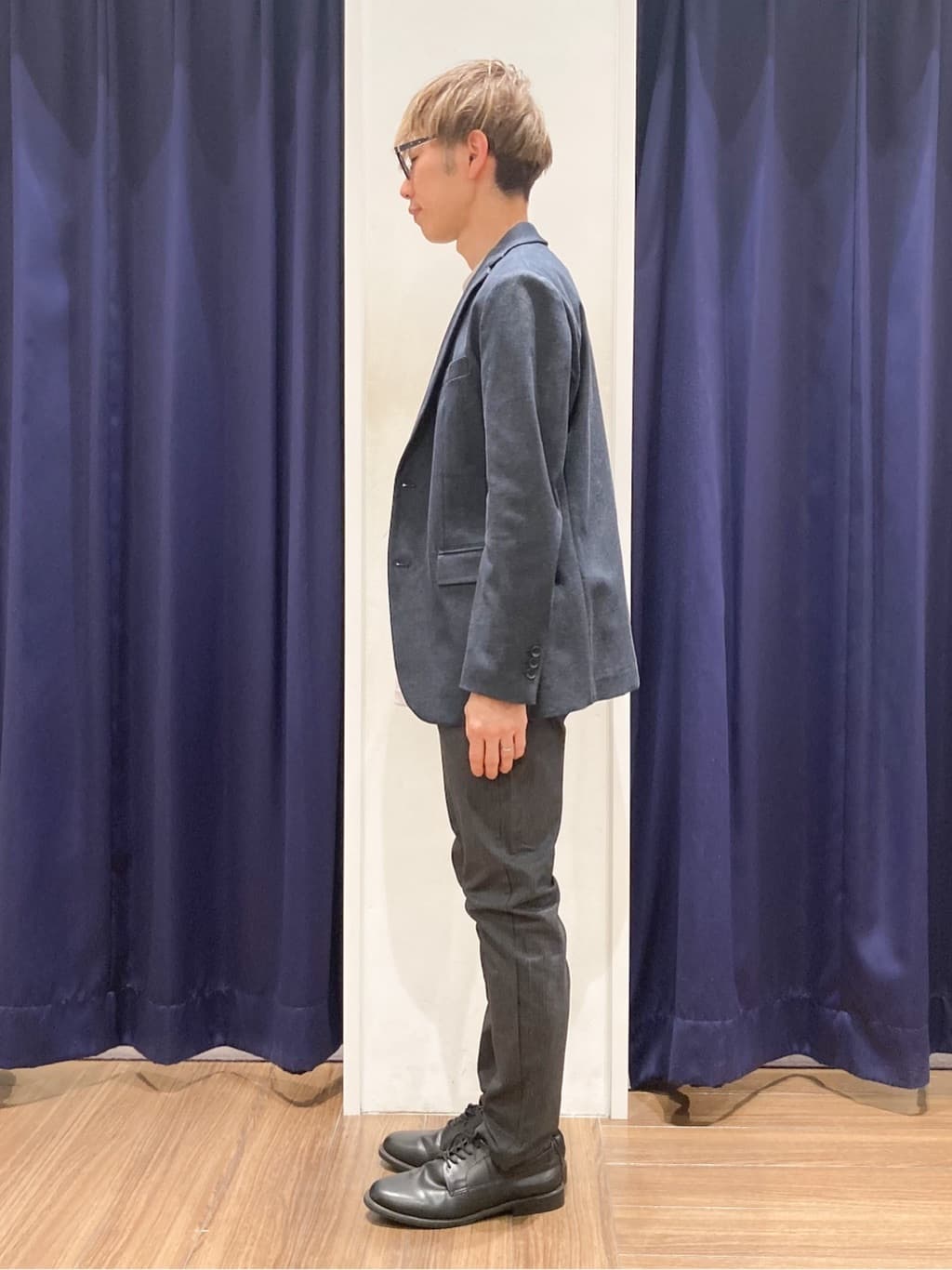 つーじーさんの「THE SHOP TK｜エバーデニムジャケット【色落ちしにくい/洗濯機OK/ストレッチ/セットアップ可】」を使ったコーディネート