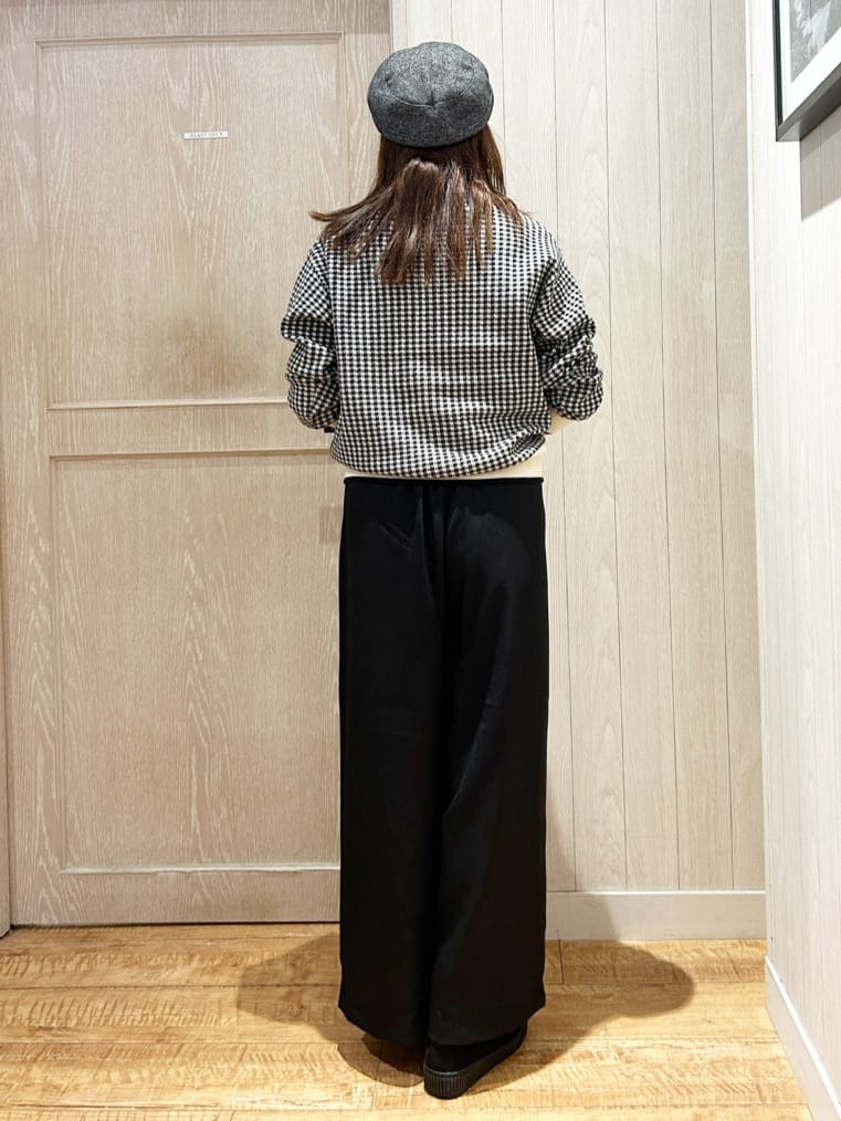 yukaさんの「SHOO･LA･RUE｜【着丈選べる/S-LL】スタイルアップが叶う ベルト付きワイドパンツ」を使ったコーディネート