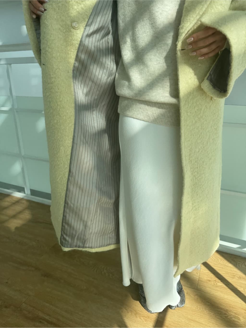 designer yukaさんの「CODE A｜M long coat」を使ったコーディネート