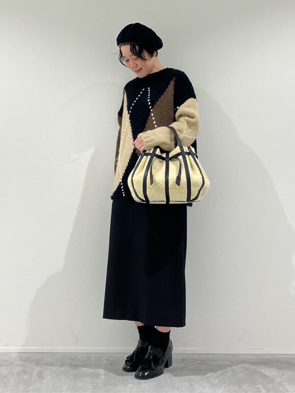 Cさんの「HIROKO HAYASHI｜PANIER COCCOLINA（パニエ コッコリーナ）ハンドバッグ」を使ったコーディネート