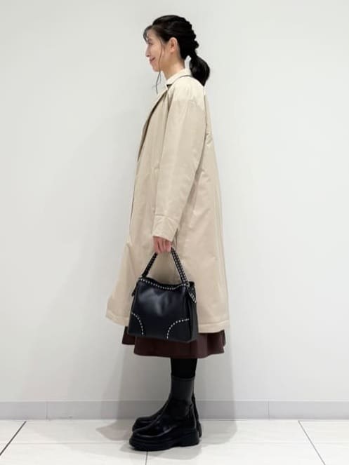 kayoさんの「INDIVI｜【洗える／UVケア】ジョーゼットフレアワンピース」を使ったコーディネート