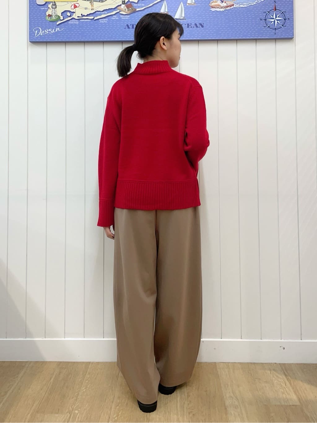 Mayaさんの「Dessin｜【洗える】センタータックラインハイネックニット」を使ったコーディネート