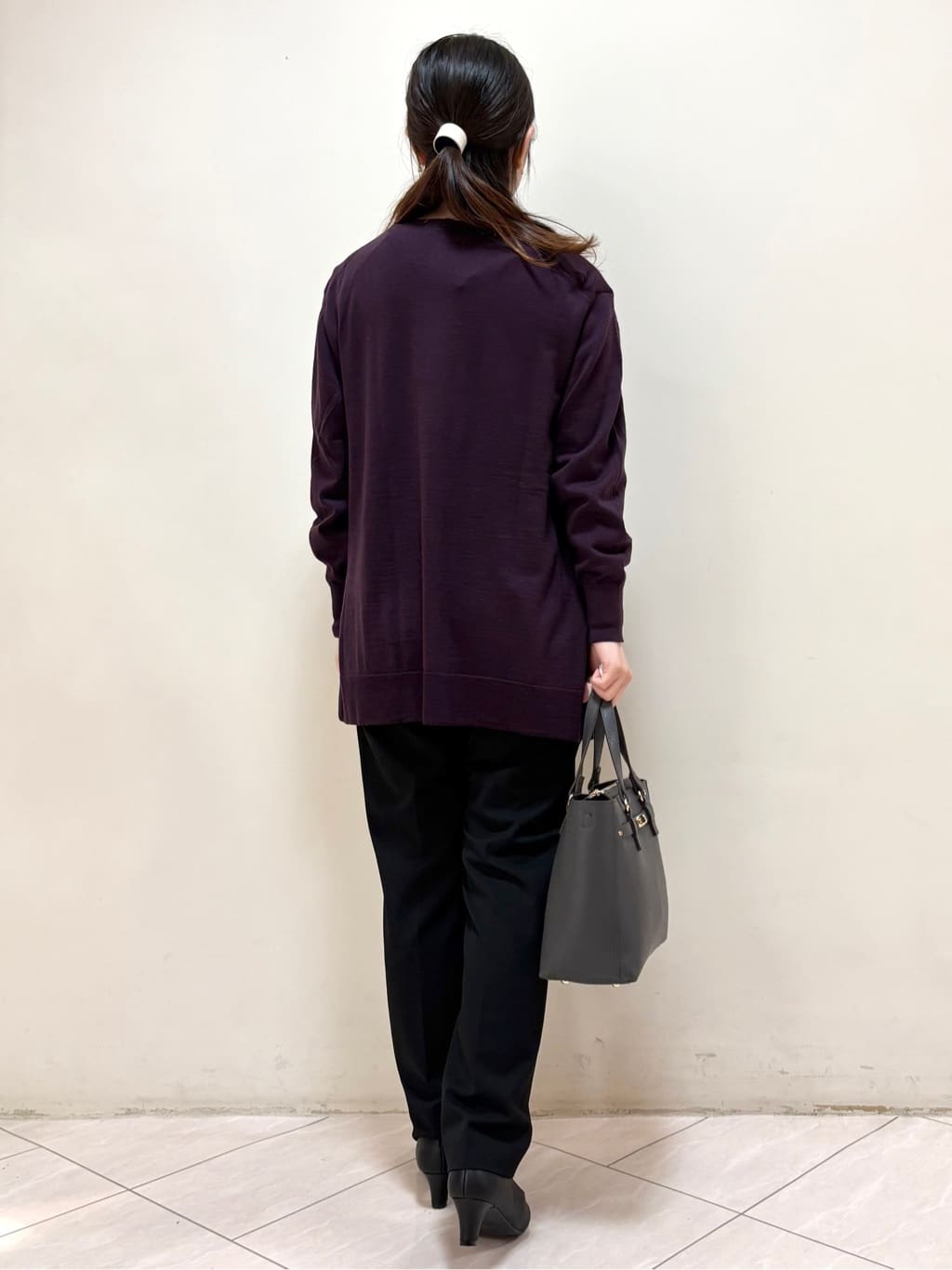 mikiさんの「Reflect｜【ちくちくしない／アンサンブル可／通勤におすすめ◎】オフボディ着流しカーディガン」を使ったコーディネート