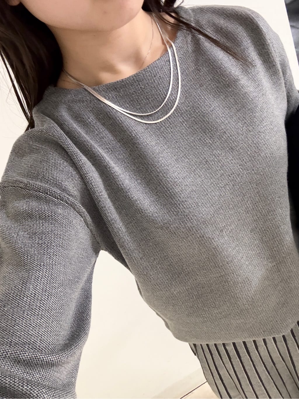 kahoさんの「INDIVI｜レイヤードチェーンネックレス」を使ったコーディネート