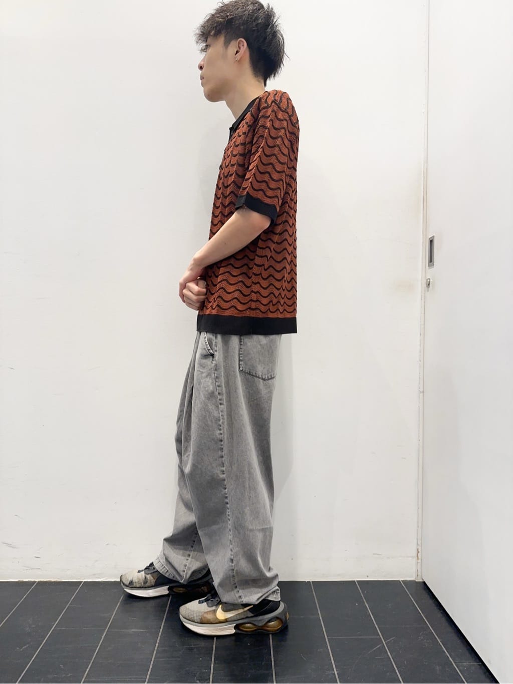 ちびちゃんさんの「THE SHOP TK｜サマーニットポロシャツ　【毛玉になりにくい/洗濯機OK】」を使ったコーディネート