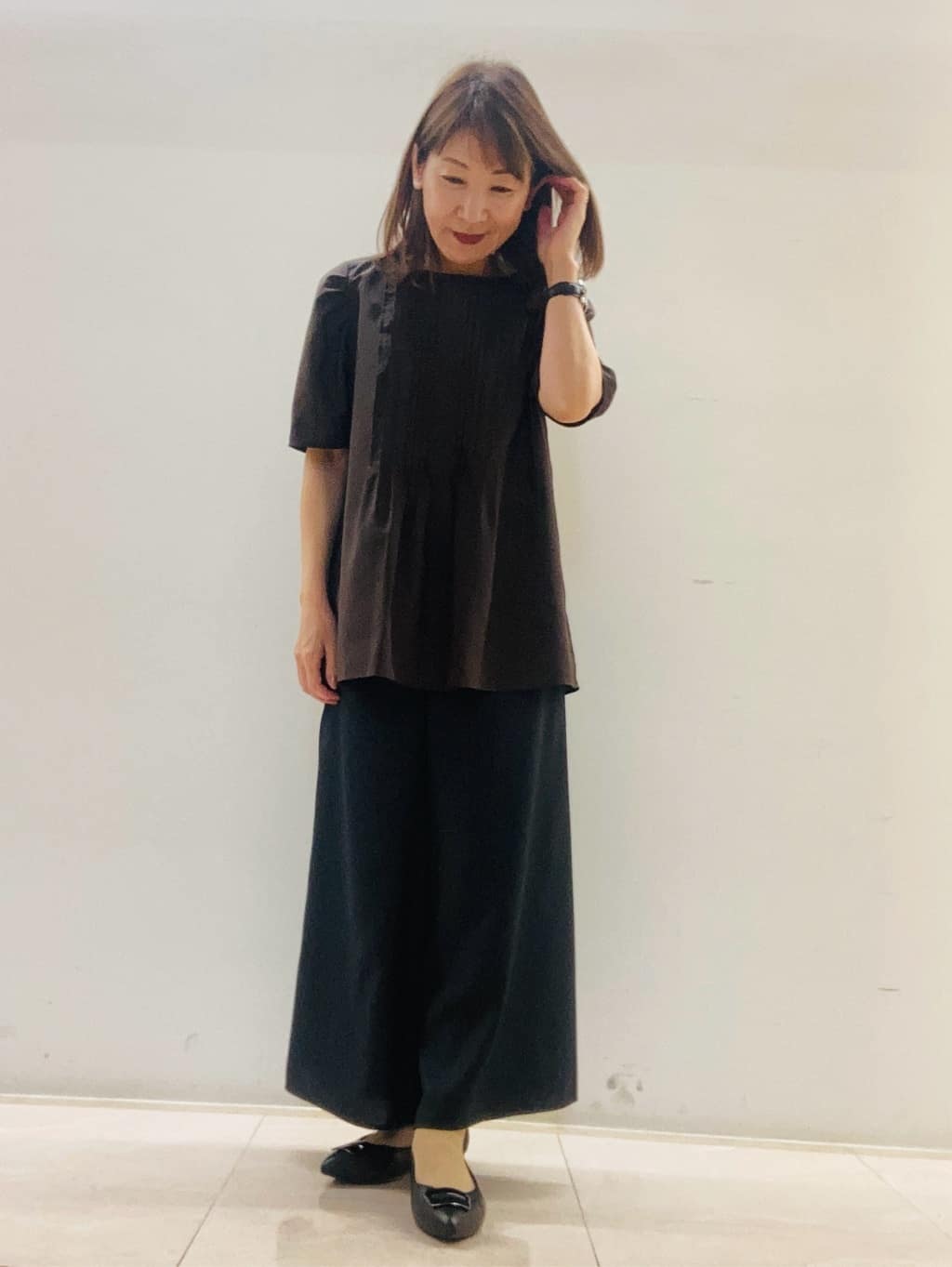 kurodaさんの「Reflect｜【たっぷり収納！／通勤におすすめ】&rsquo;25秋冬毎日ミディアムバッグ」を使ったコーディネート