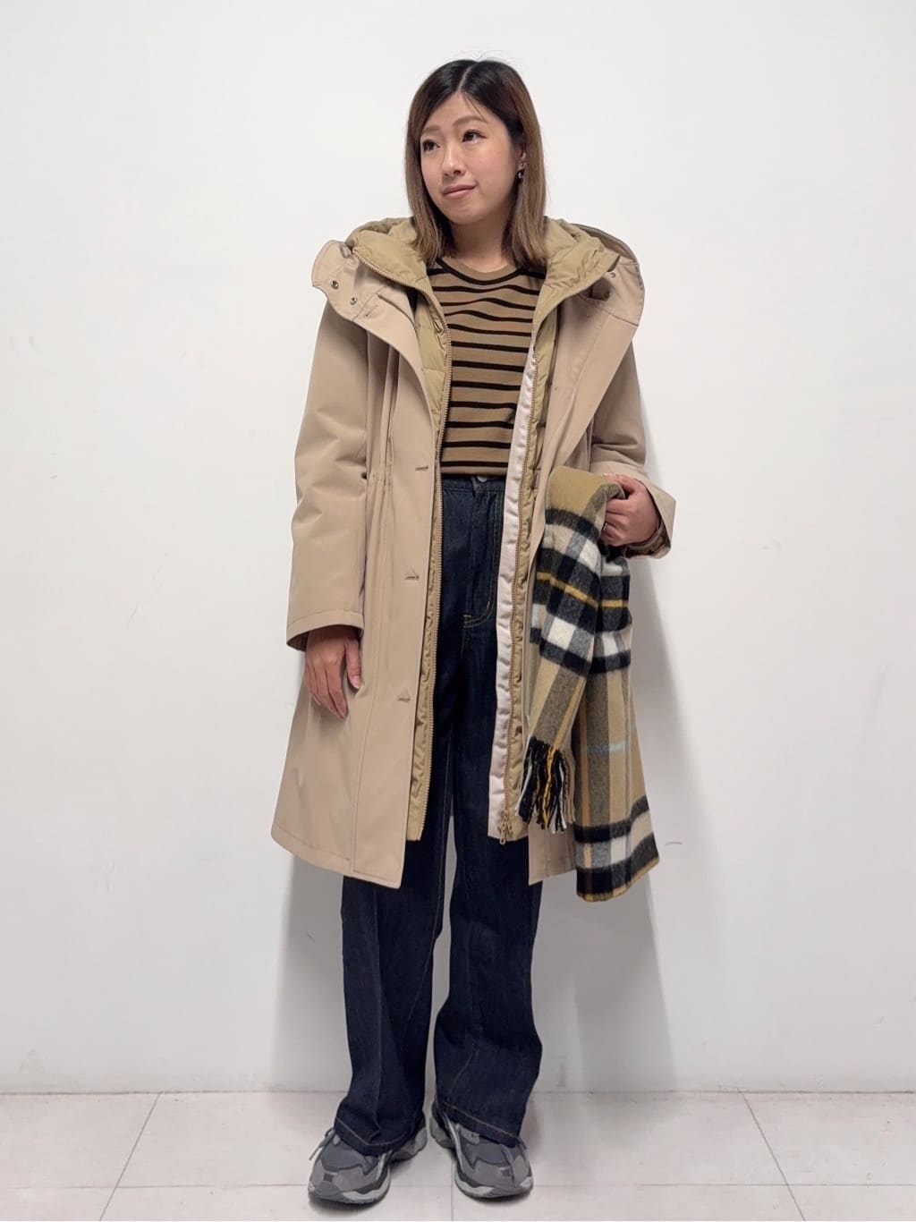 Nishijimaさんの「DRESSTERIOR｜◆【3WAY/撥水素材/インナー付/CLASSY.12月号掲載】3WAYダウンライナーコート」を使ったコーディネート