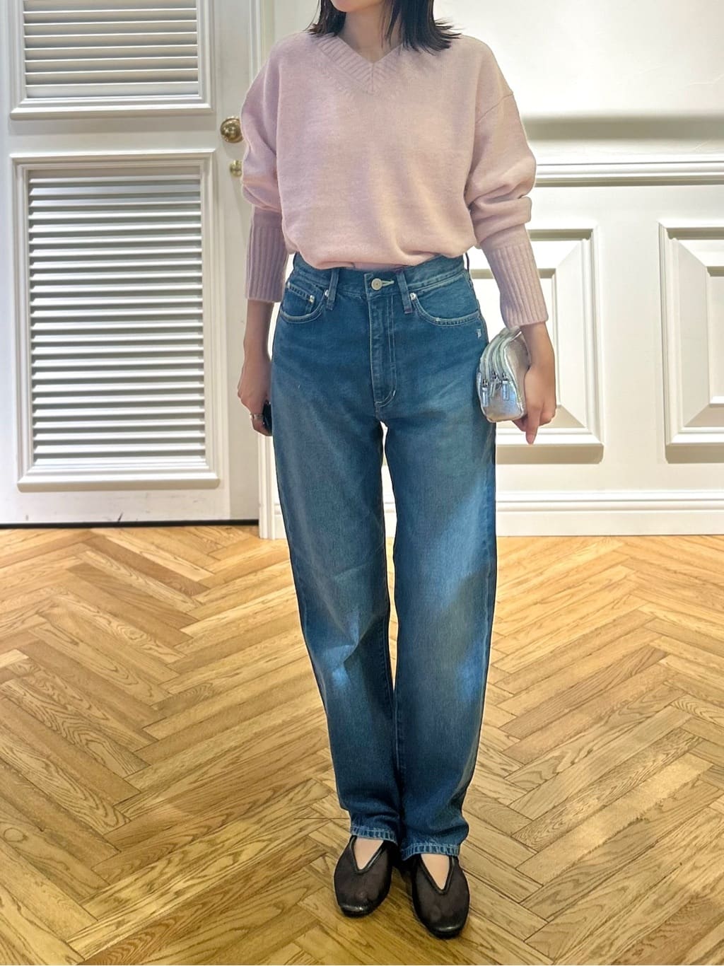cocoさんの「DRESSTERIOR｜【ウォッシャブル】テーパードコンフォートデニム」を使ったコーディネート