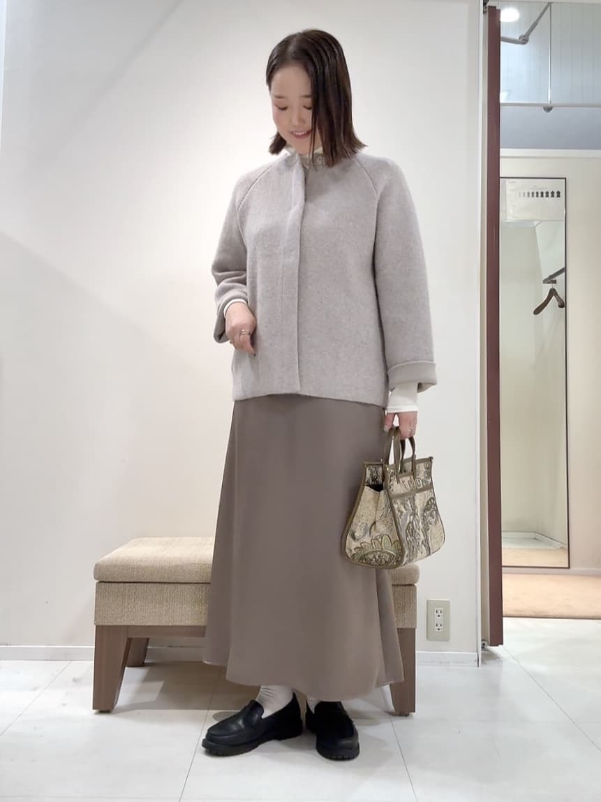 YUIさんの「UNTITLED｜【吸湿発熱/洗える】ハイネックインナー」を使ったコーディネート