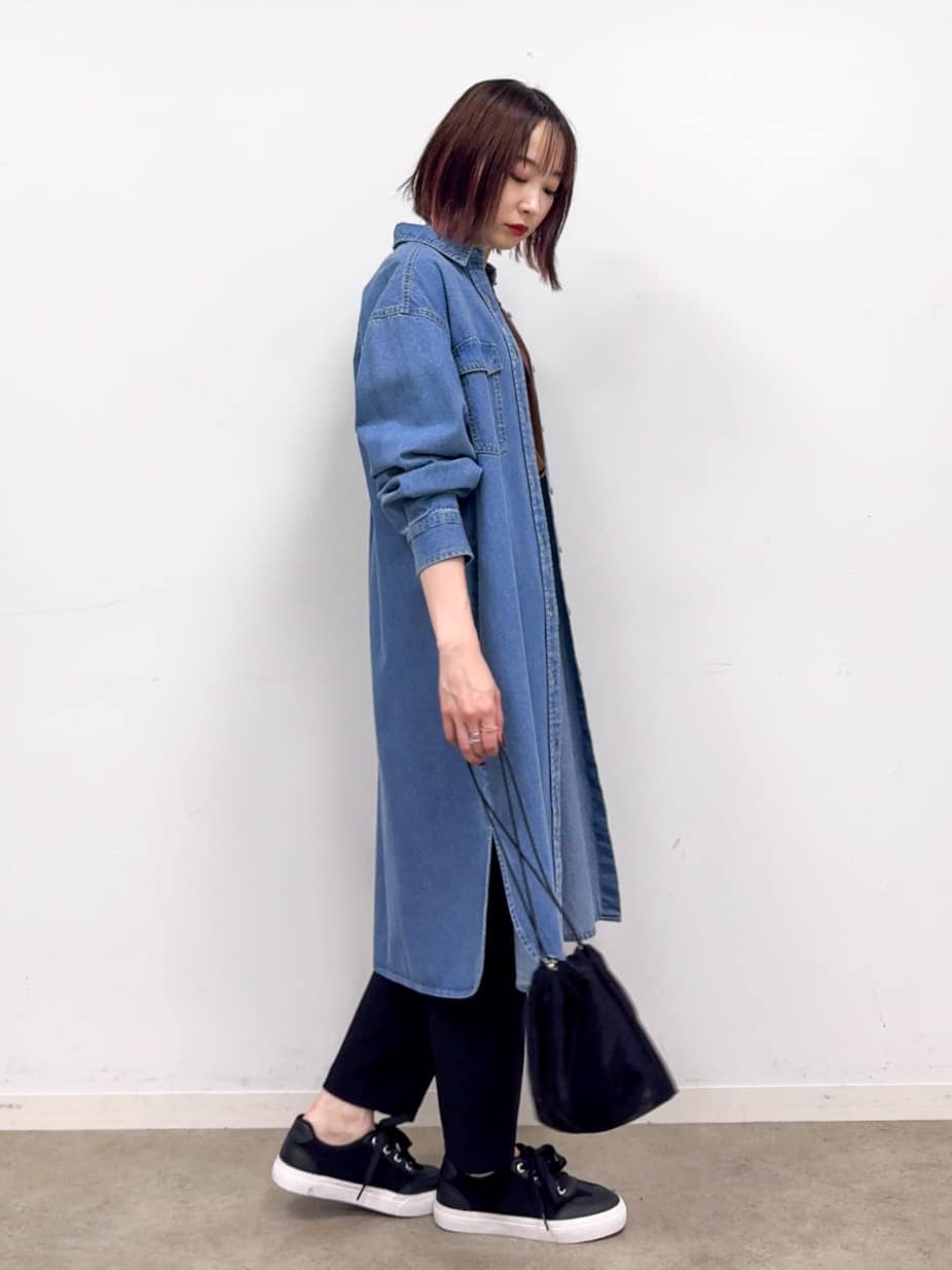 𝐜𝐡𝐢𝐤𝐚さんの「SHOO･LA･RUE｜【S-LL/ひんやり/UV】選べる6柄でそれぞれ欲しくなる プリントTシャツ」を使ったコーディネート