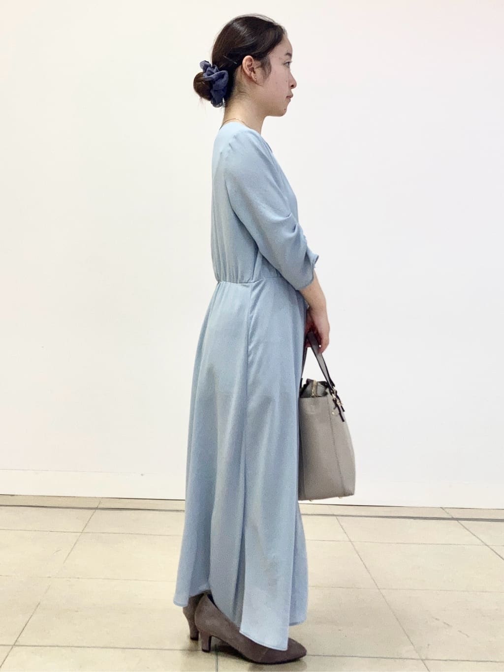 tomominさんの「Reflect｜【吸水速乾／防しわ】シルキープリーツワンピース」を使ったコーディネート