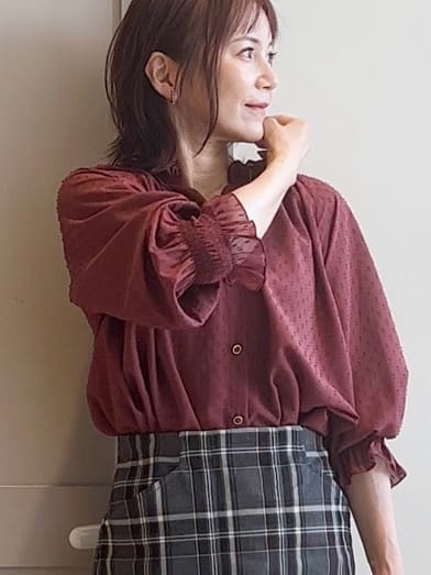 yamakoさんの「grove｜360&deg;伸びて楽なはき心地　すっきり見えタイトスカート」を使ったコーディネート