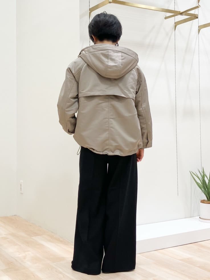 Keiさんの「grove｜ひんやり多機能・やわらかドライタッチ五分袖プルオーバー」を使ったコーディネート