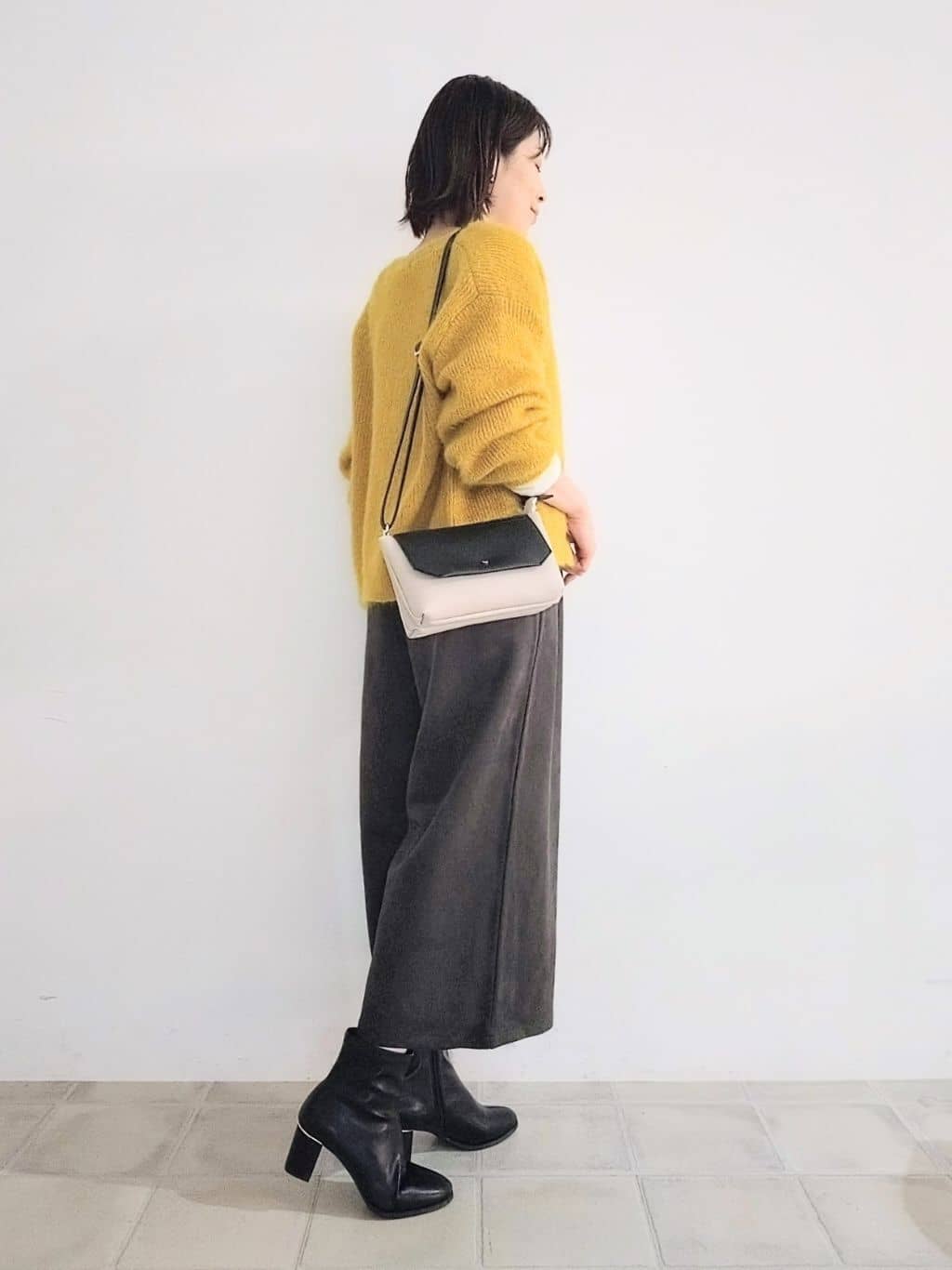miomioさんの「SHOO･LA･RUE｜【S-LL】美しく見せる ボートネックロンT」を使ったコーディネート