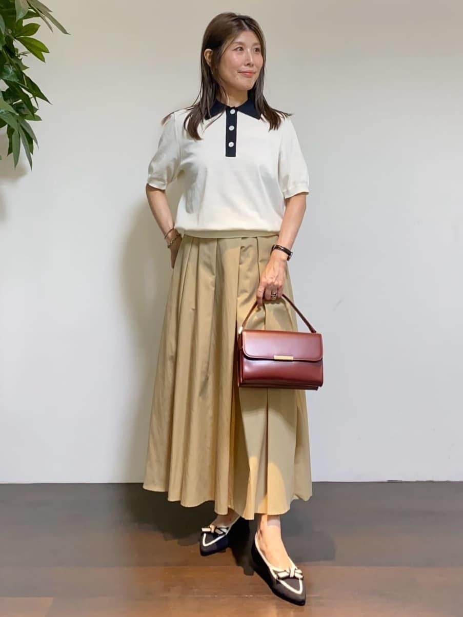 tomoさんの「UNTITLED｜コットンキャミソール」を使ったコーディネート