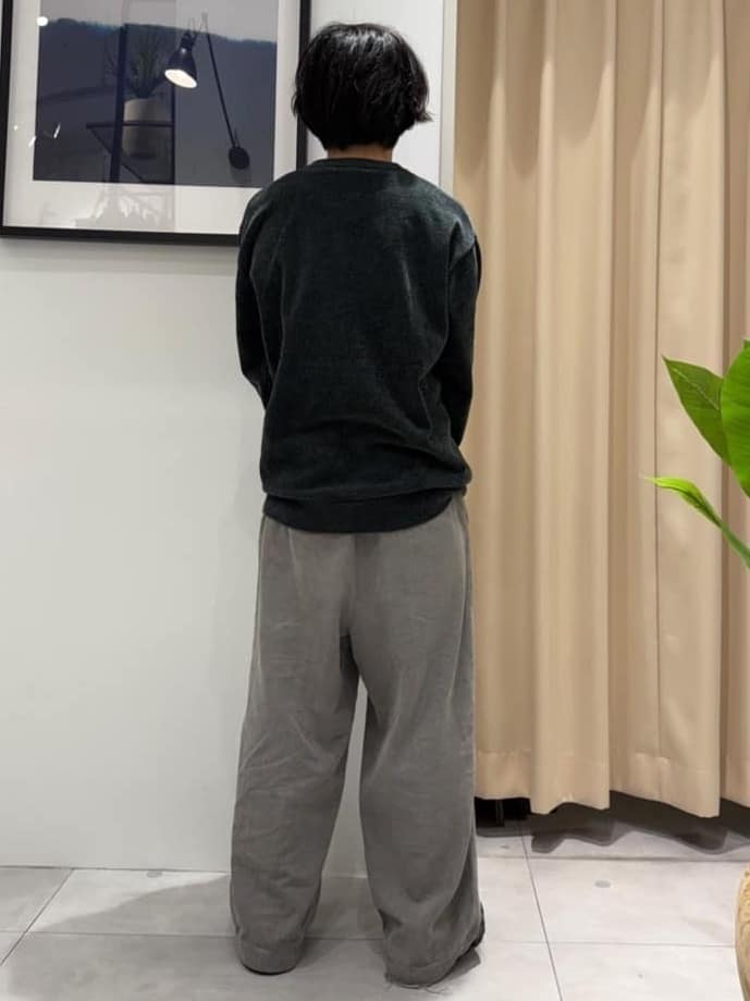 はさんの「THE SHOP TK｜【触れるたびに心地良い】ライトモールニット　洗濯機OK/ユニセックスでおすすめ！」を使ったコーディネート