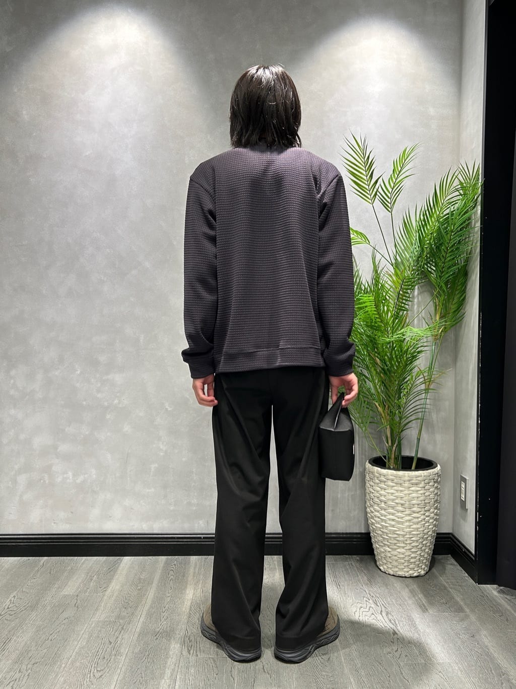 ruiさんの「TAKEO KIKUCHI｜ハイゲージ モックネック ニット プルオーバー」を使ったコーディネート