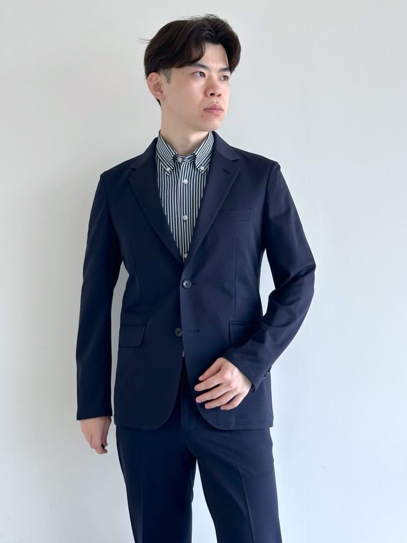 イッシーさんの「TAKEO KIKUCHI｜ピンジャージ 千鳥 ジャケット」を使ったコーディネート
