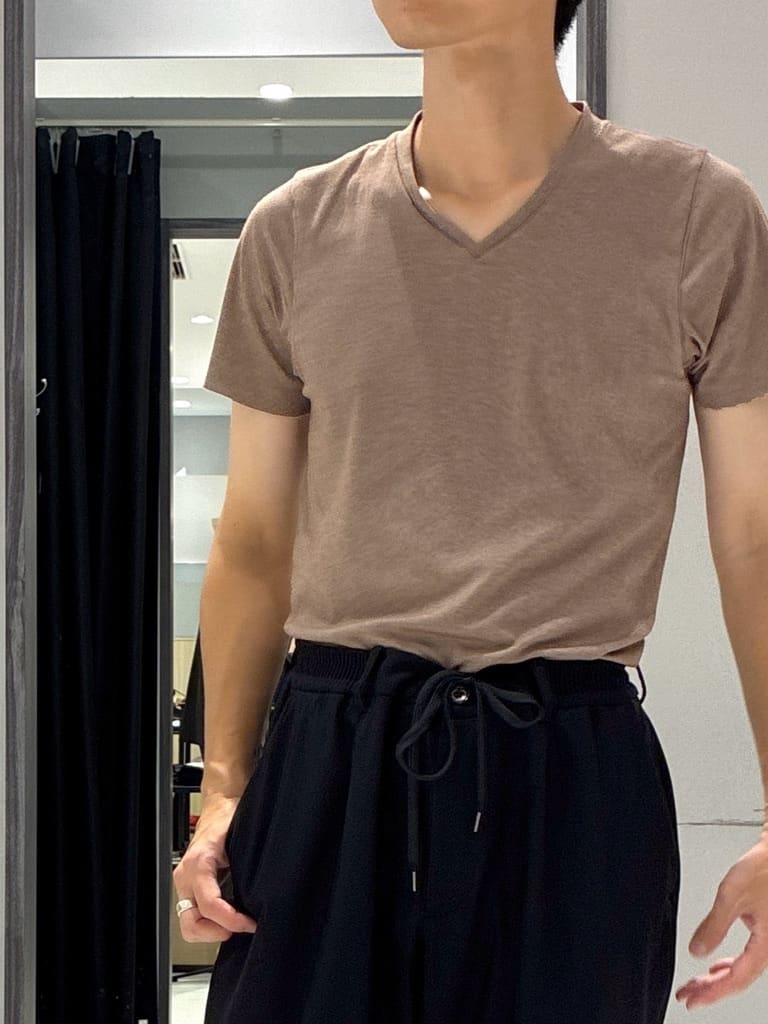 わいずみさんの「TAKEO KIKUCHI｜【COOL CITY WEAR】DotAir（R）サッカー シャツ」を使ったコーディネート