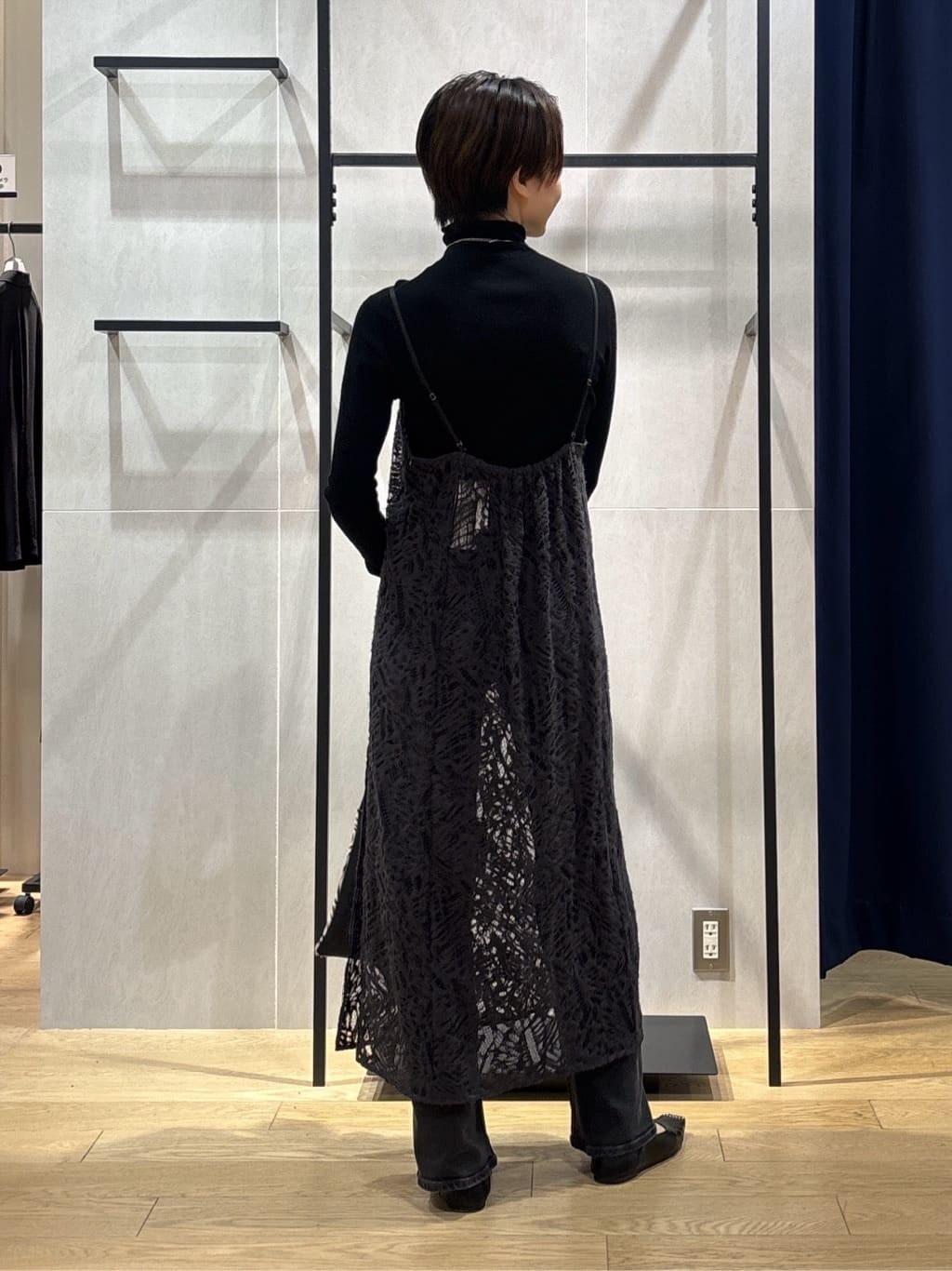 kanaeさんの「INDIVI｜【レイヤード◎】レースキャミドレス」を使ったコーディネート