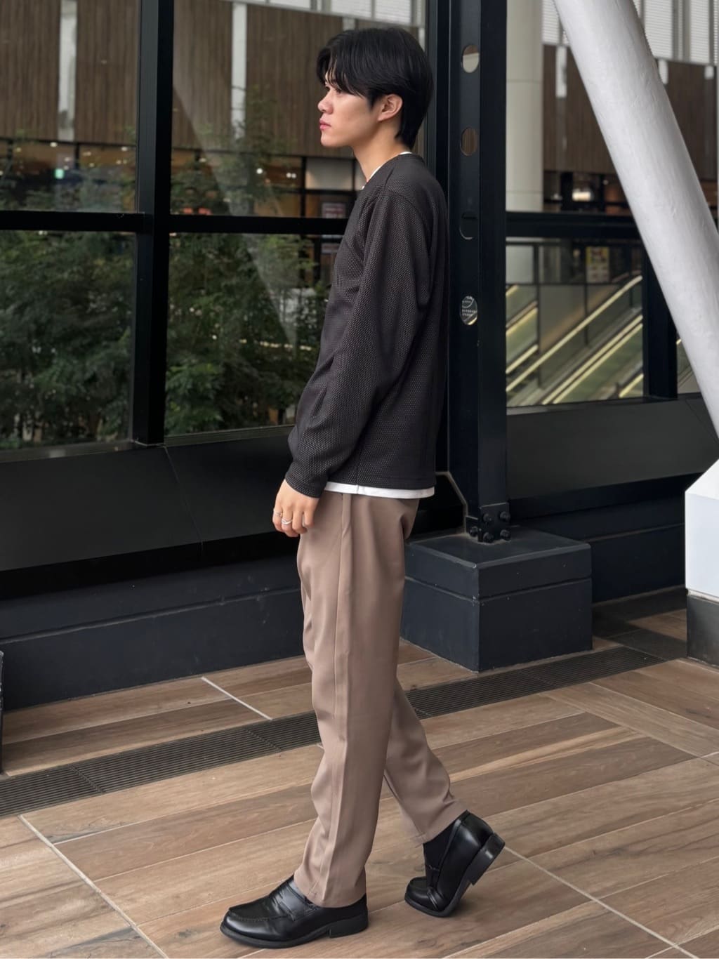 うらしーさんの「THE SHOP TK｜累計売上15万本突破！！360&deg;ストレッチ スマートムーブイージーパンツ 【洗濯機OK/ウエストゴム」を使ったコーディネート