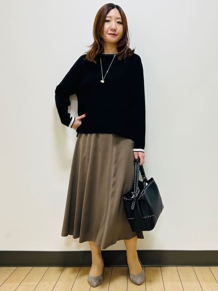 miiiさんの「Reflect｜【ライトアウター／ゆったり羽織れる／気軽な羽織りに◎】ライトブルゾン」を使ったコーディネート