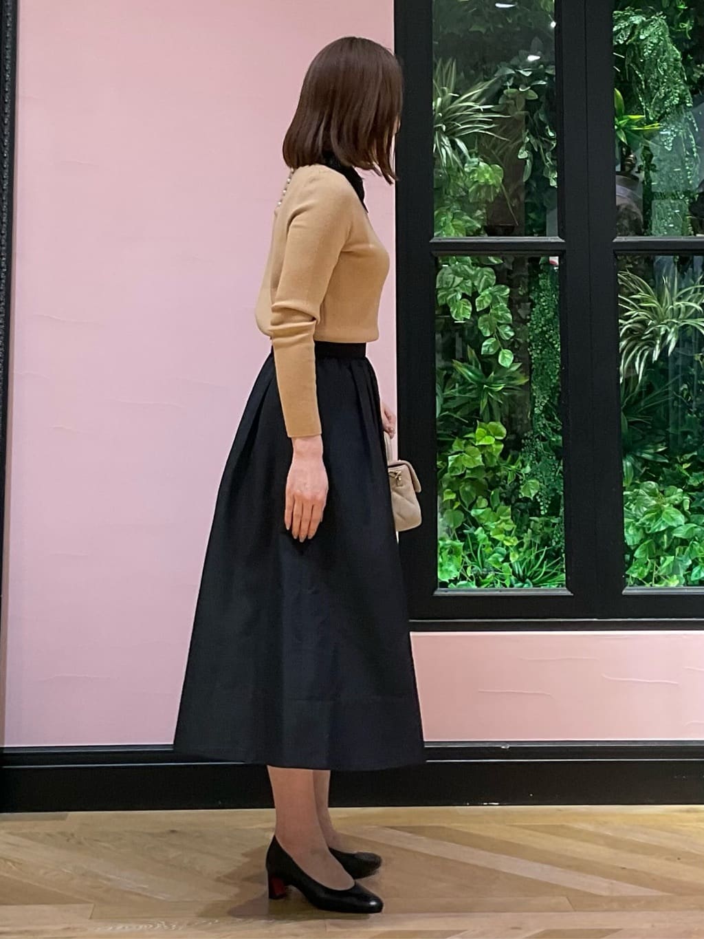 maruさんの「DRESSTERIOR｜キルテッドショルダーバッグ」を使ったコーディネート