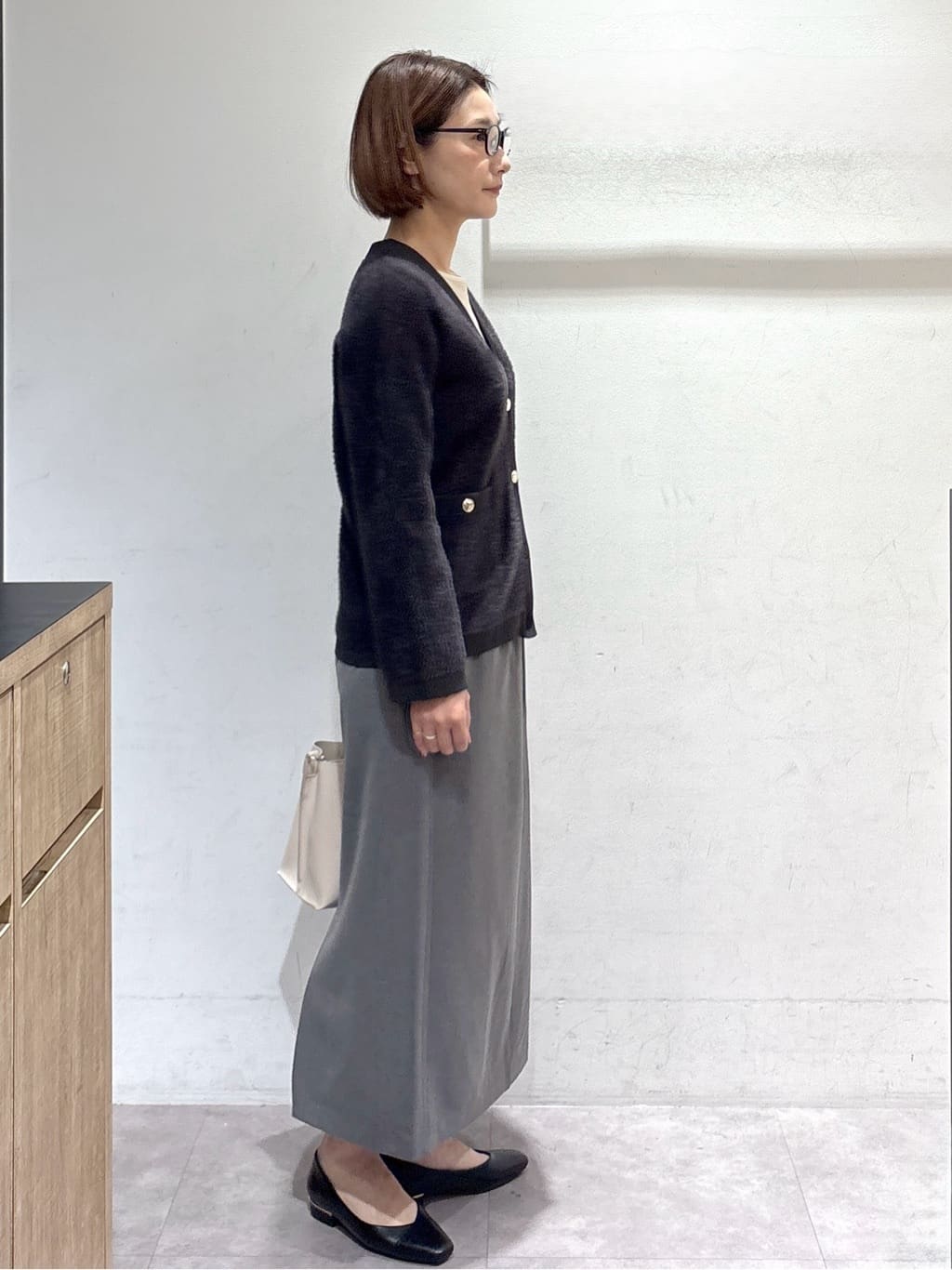 たけねぇさんの「OPAQUE.CLIP｜フロッキーチュールトップス【洗濯機OK】」を使ったコーディネート
