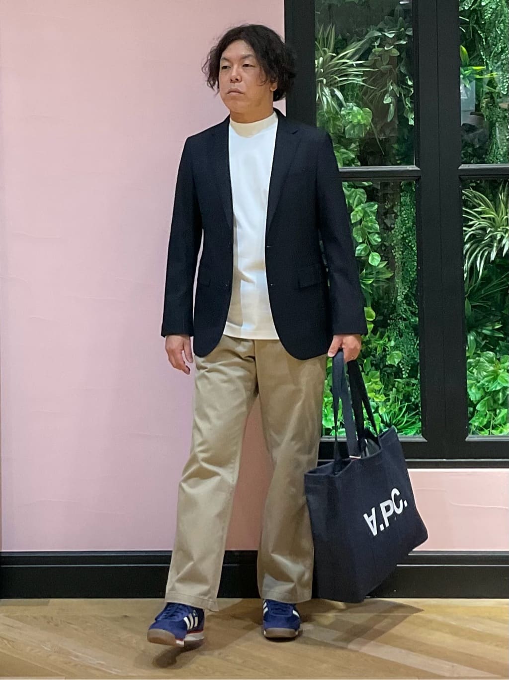 Nagaseさんの「DRESSTERIOR｜【セットアップ可】Super100&rsquo;s スリーピース SET UP ジャケット」を使ったコーディネート