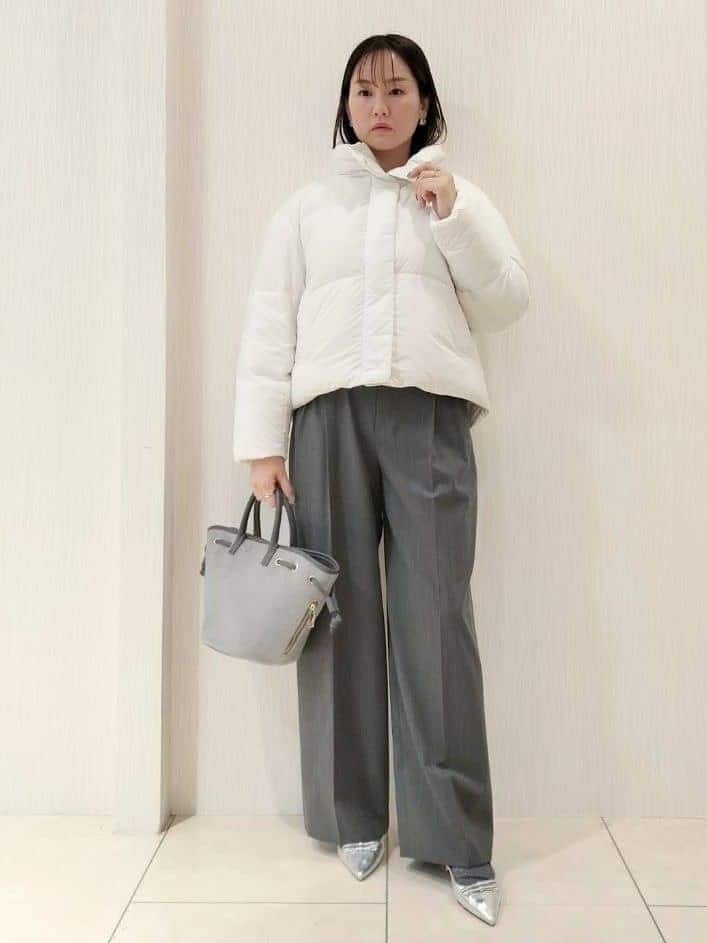 naokoさんの「UNTITLED｜【トレンド/撥水機能/防寒】ショートダウンコート」を使ったコーディネート