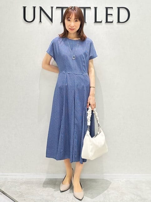 Miwaさんの「UNTITLED｜フープトップネックレス」を使ったコーディネート